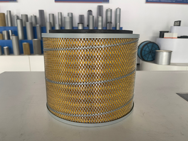 Air compressor air filter metal cover filter diameter 200 inner diameter 125 flat height 440 High quality filter